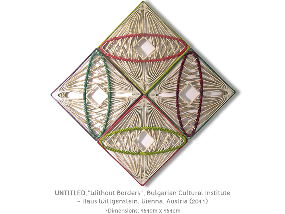 Various artworks made of Rope